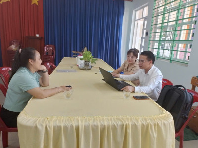 MN ĐỊNH THÀNH ĐÓN ĐOÀN KIỂM TRA GIÁM SÁT PHÒNG CHỐNG DỊCH BỆNH