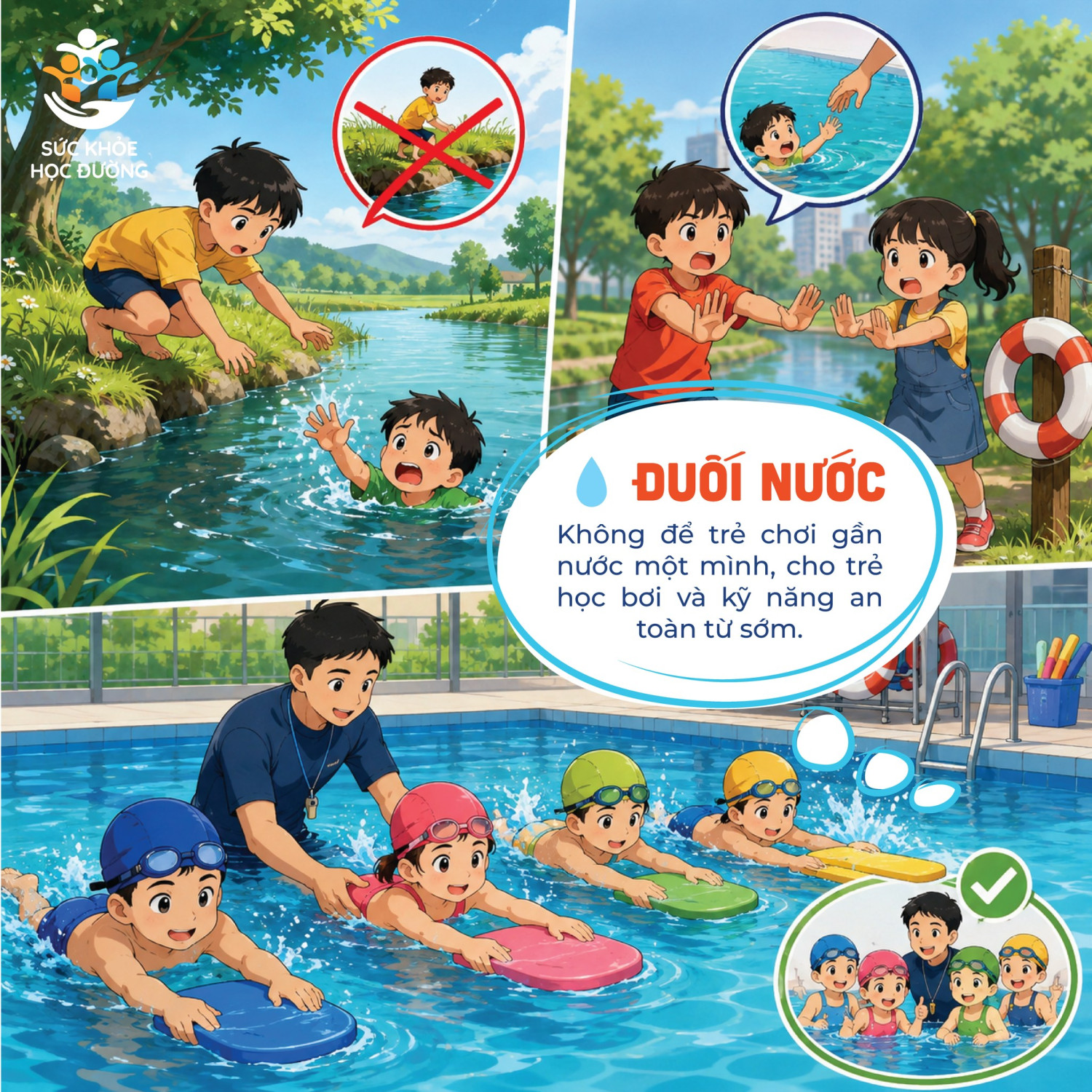 Đặc biệt cẩn trọng với 6 tai nạn thương tích dễ gây ra nguy hiểm cho trẻ trong kỳ nghỉ hè sắp tới👇👇
